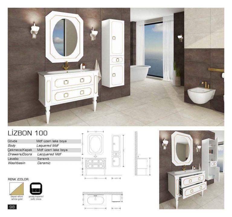 diamond lizbon banyo