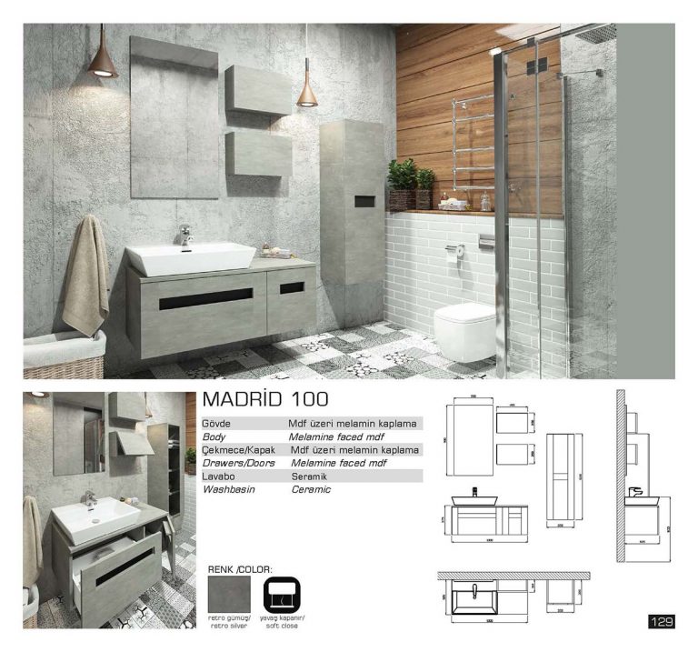 lux madrid banyo mobilyasi