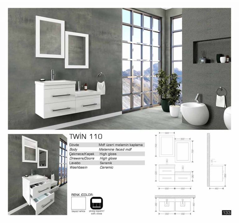 lux twin banyo mabilyasi